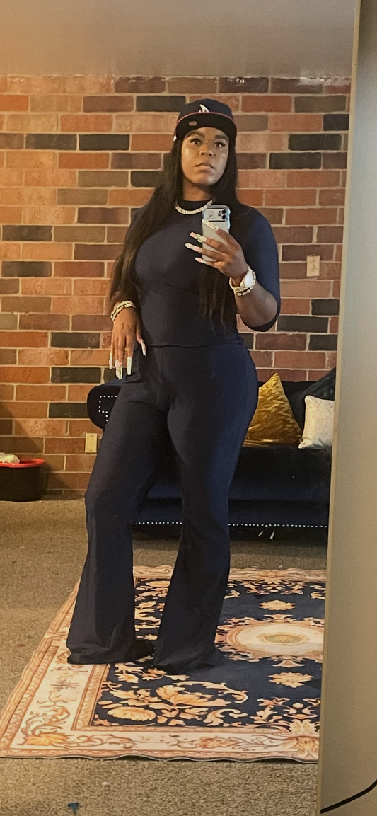 Signature Bell Bottoms (Navy)
